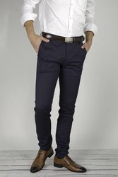 Spodnie męskie typu chino Granatowe
