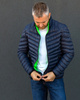 Pikowana przejściowa męska kurtka Neon 